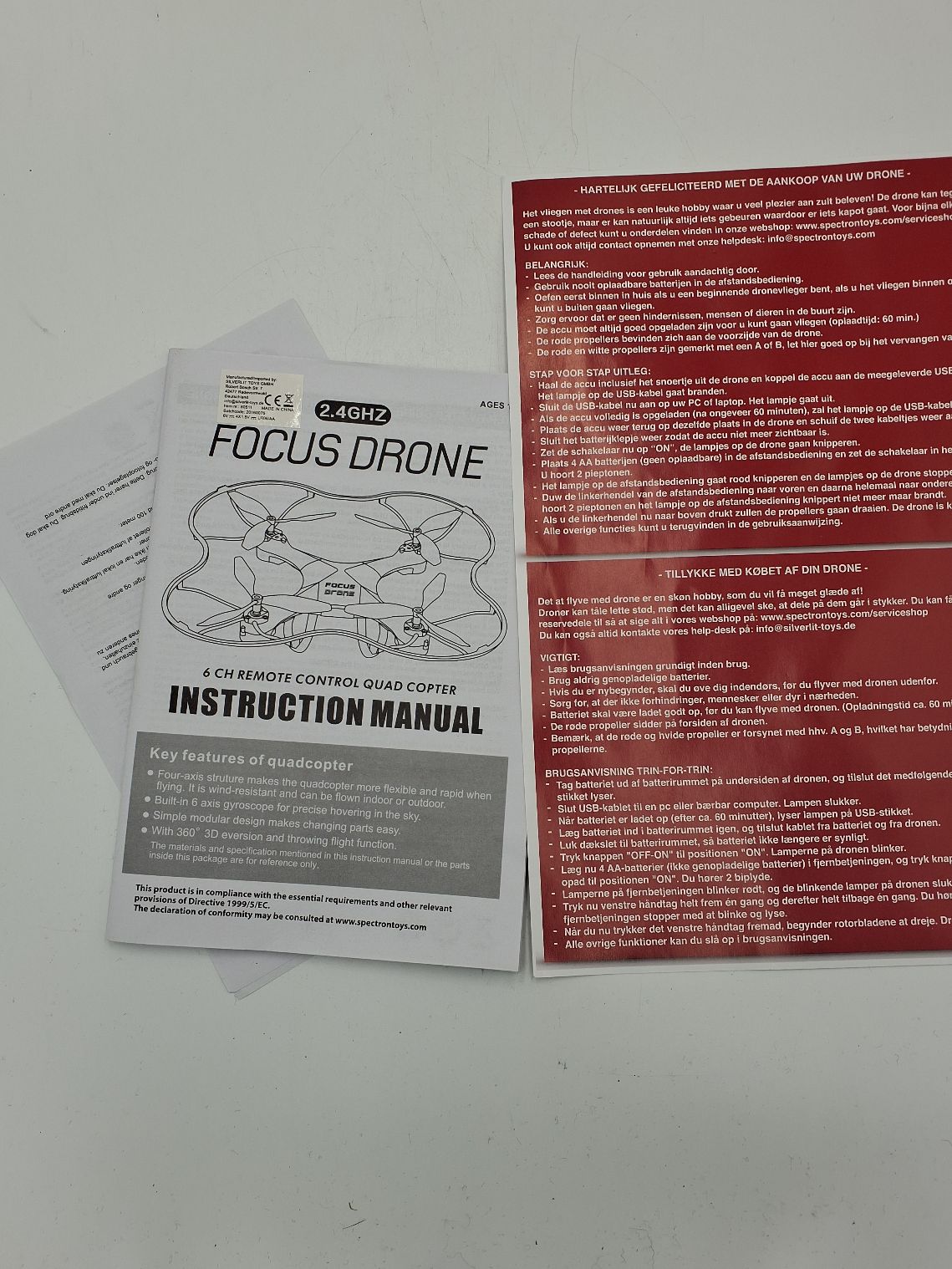 Focus drone (gear2play)